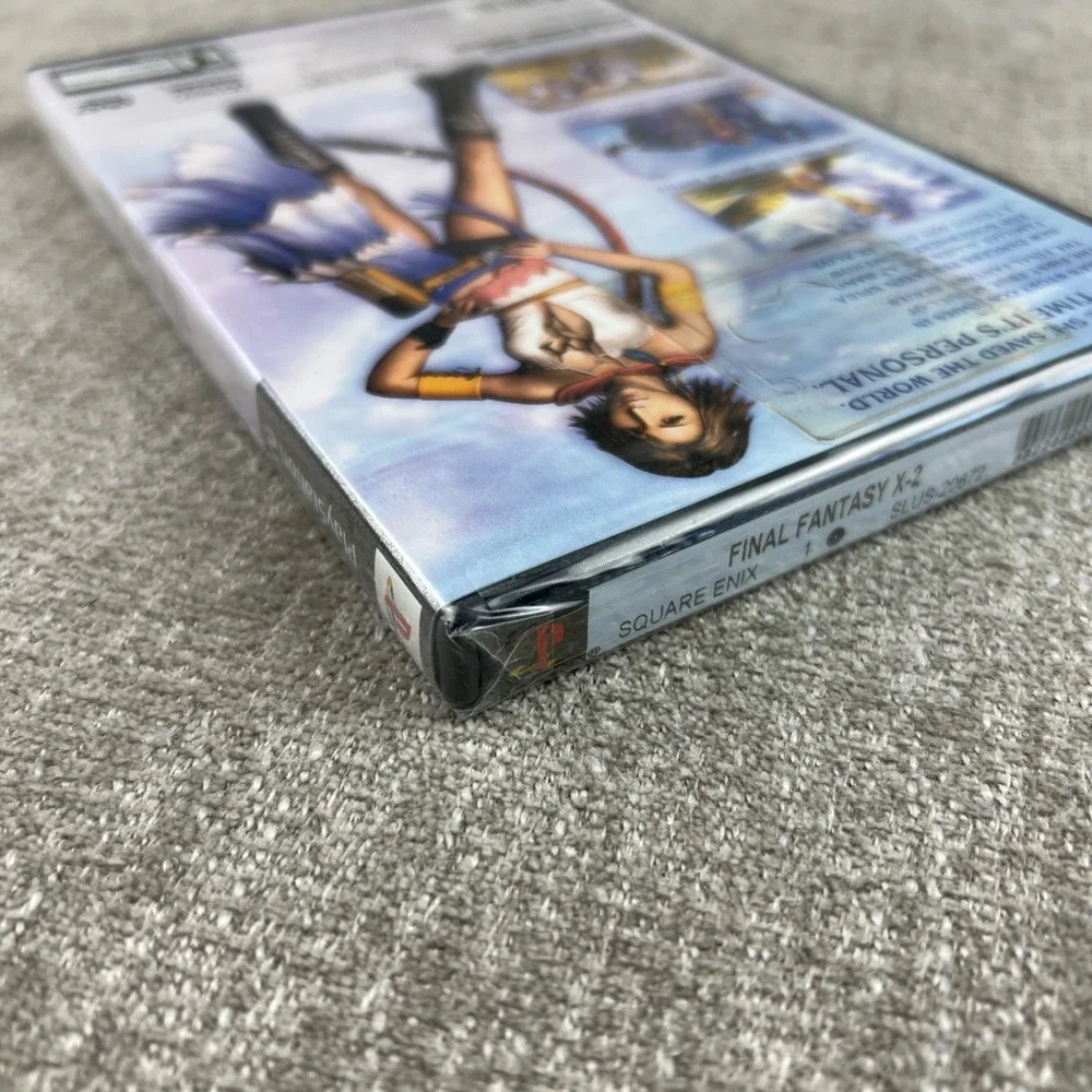 Square Enix Final Fantasy X-2 PS2 Video Game New Sealed Black Label NTSC JRPG